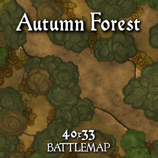 Autumn Forest Map