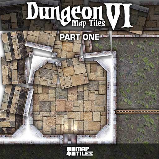 Dungeon Map Tiles VI - Part 1