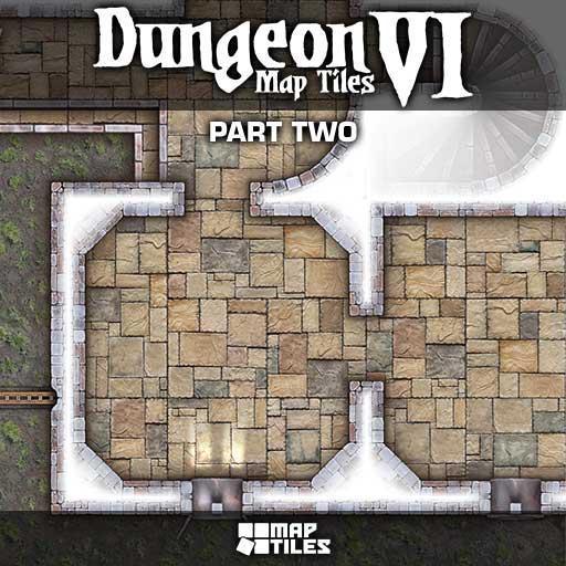 Dungeon Map Tiles VI - Part 2