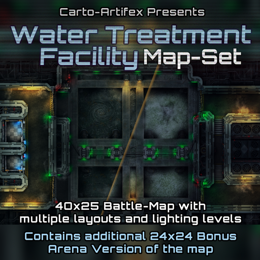Water Treatment Facility Map-Set