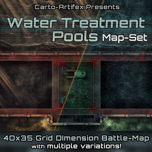  Water Treatment Pools Map-Set