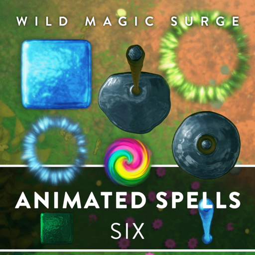 Animated Spells - Six