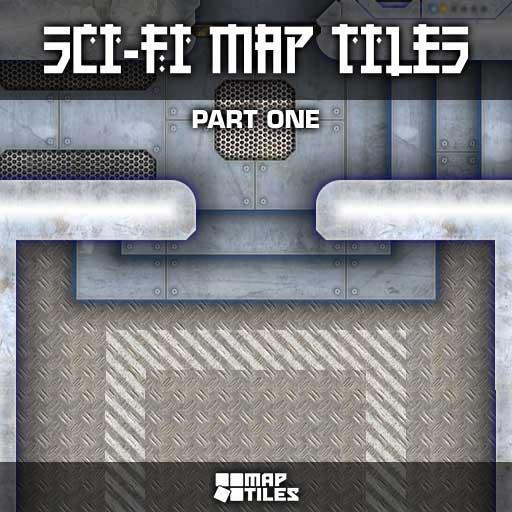 Sci-fi Map Tiles - Part 1