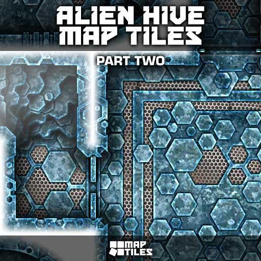 Alien Hive Map Tiles - Part 2
