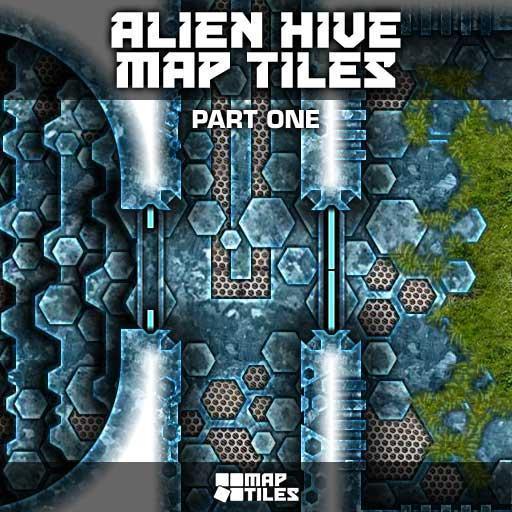 Alien Hive Map Tiles - Part 1