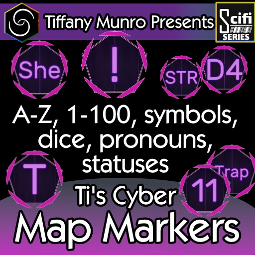 Ti's Pink Cyber Legend Markers