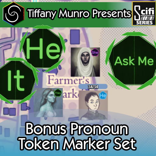 Ti's Cyber Pronoun Token Markers
