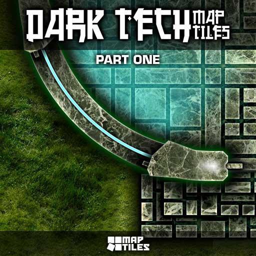 Dark Tech Map Tiles - Part 1