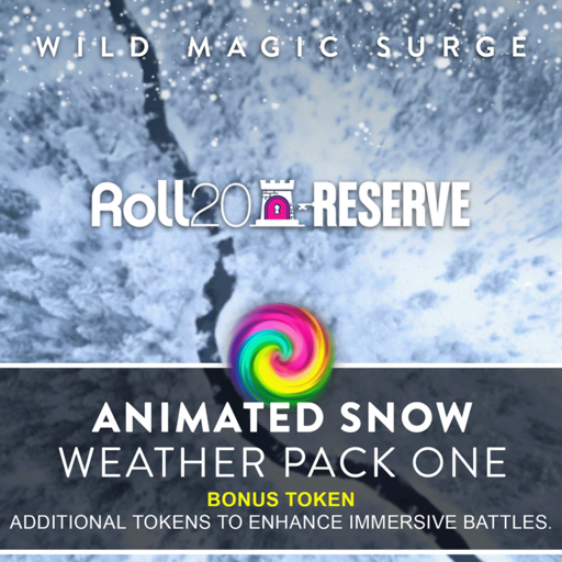 Animated Snowy Weather with Bonus Tokens