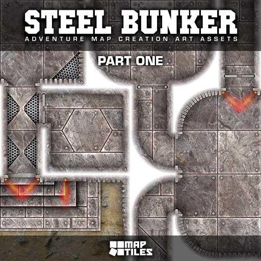 Steel Bunker Map Tiles - Part 1