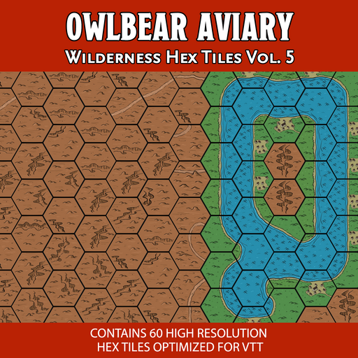 Wilderness Hex Tiles Vol. 5