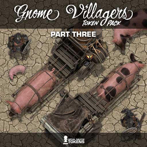 Gnome Villagers Token Pack - Part 3