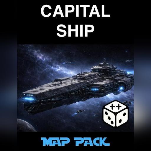 Capital Ship Deck Plans Map Pack