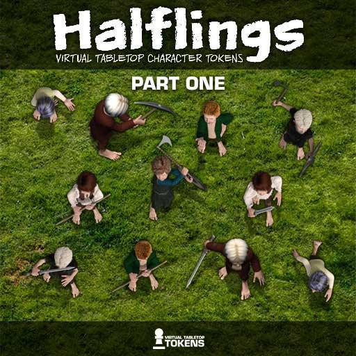 Halflings Token Pack - Part 1