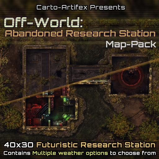 Abandoned Research Station Map-Pack