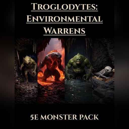 Troglodytes: Environmental Warrens | 5e Monsters