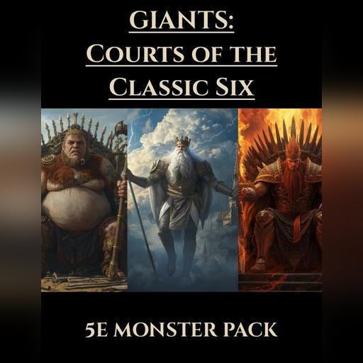 Giants: The Classic Six | 5e Monsters