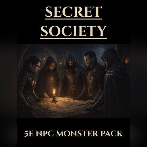 Secret Society | 5e NPC Monsters