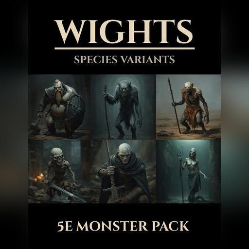 Wights: Species Variants | 5e Monsters