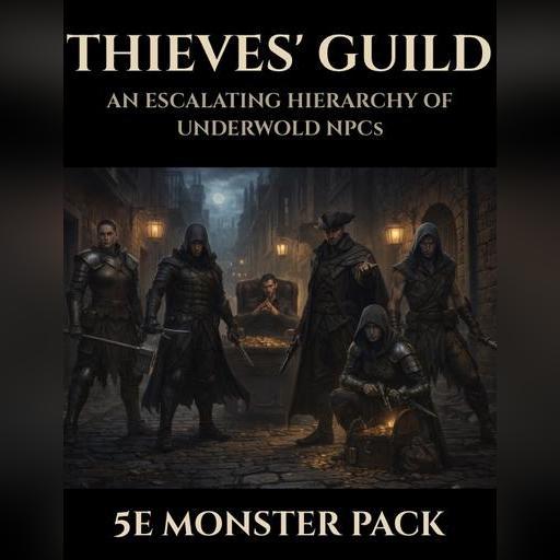 Thieves' Guild NPCs | 5e Monsters