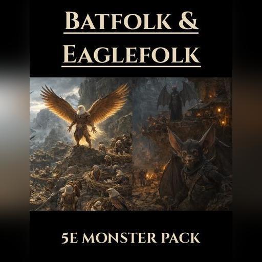 Batfolk & Eaglefolk | 5e Monsters
