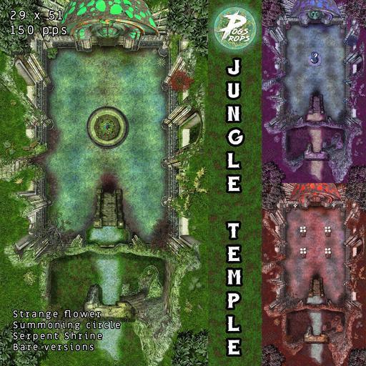 Jungle overrun Temple | Roll20 Marketplace: Digital goods for online ...