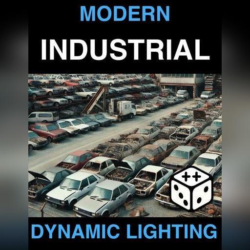 Modern Industrial Maps | Dynamic Lighting