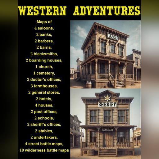 Western Adventures Maps | Dynamic Lighting