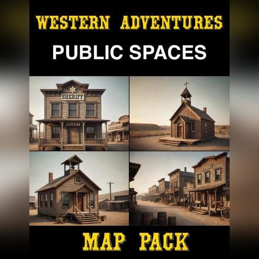 Western Adventures - Public Spaces | Map Pack