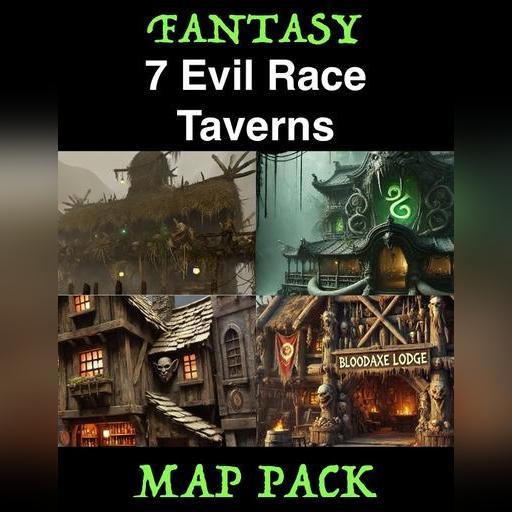 7 Evil Race Taverns | Map Pack