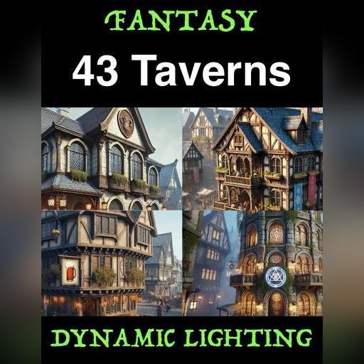 43 Fantasy Taverns | Dynamic Lighting