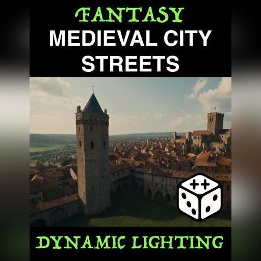 Medieval City Streets and Alleys | Dynamic Lighting