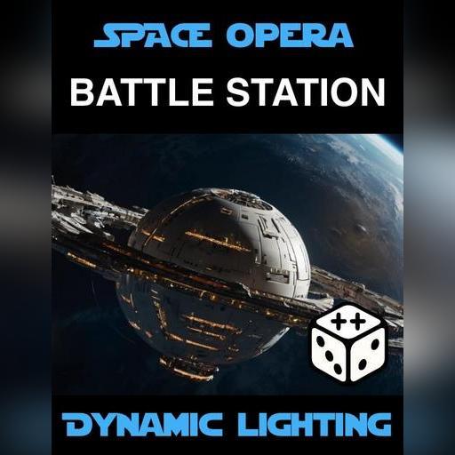 Massive Battle Station | Dynamic Lighting