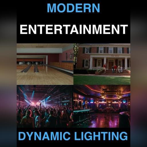 Modern Entertainment Buildings | Dynamic Lighting