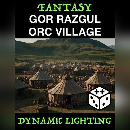 Gor Razgul - Orc Village | Dynamic Lighting 