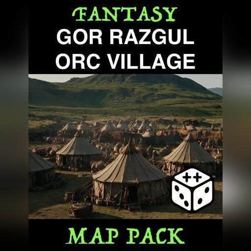 Gor Razgul - Orc Village Map Pack