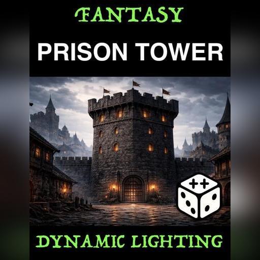 Fantasy Prison Tower | Dynamic Lighting 