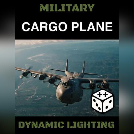  Military Cargo Plane | Dynamic Lighting 