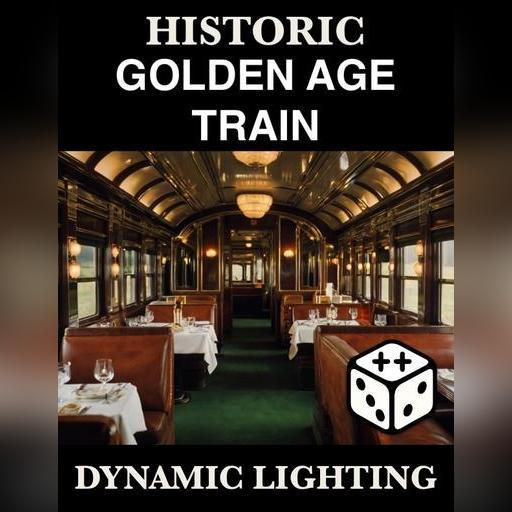 Golden Age Train | Dynamic Lighting