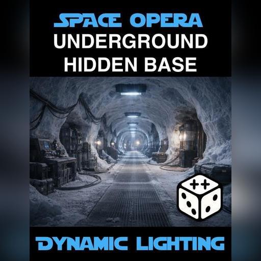 Underground Hidden SciFi Base | Dynamic Lighting