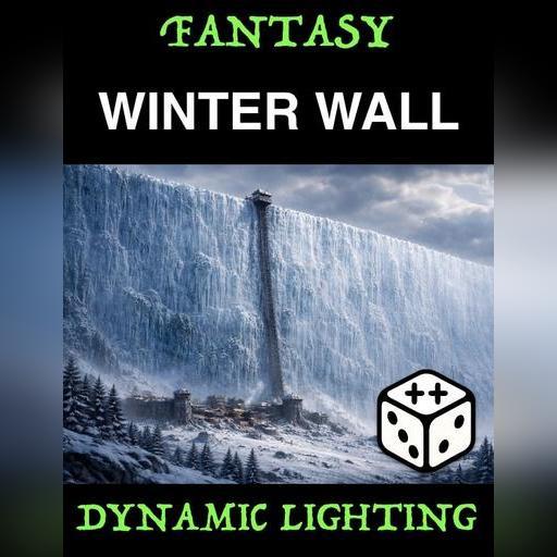 Winter Ice Wall | Dynamic Lighting