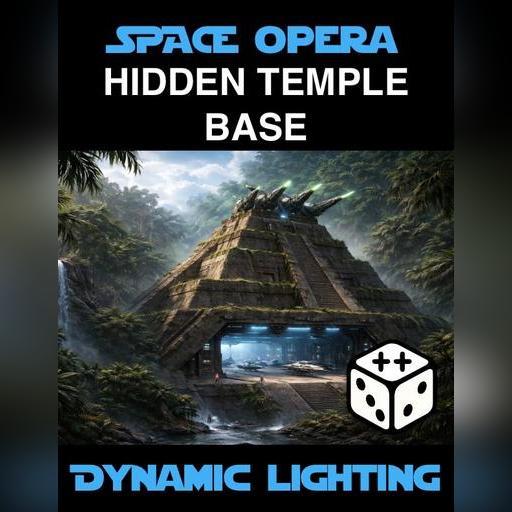 Hidden Temple Base | Dynamic Lighting
