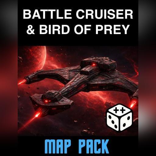 Battle Cruiser & Bird of Prey Starships 