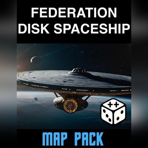 Disk Spaceship NTE-1071 Explorer Map Pack