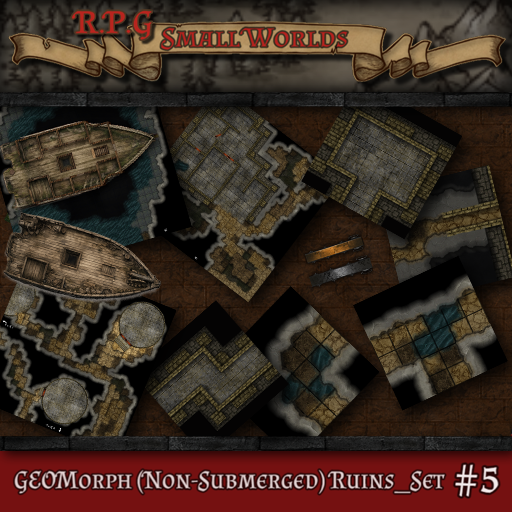 RPGSW-GEOMorph (Non-Submerged) Ruins Set 2