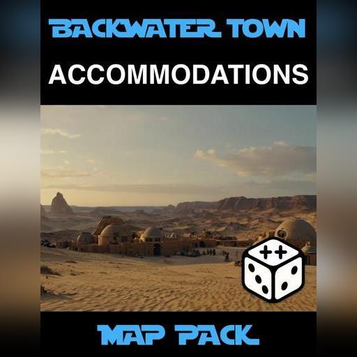 Backwater Town - Accommodations Map Pack