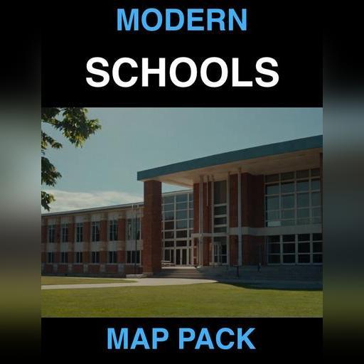 Two Modern Schools Map Pack