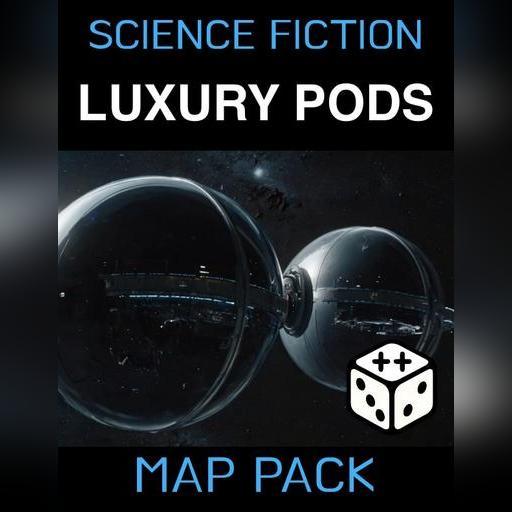 Space Luxury Pods Resort Map Pack