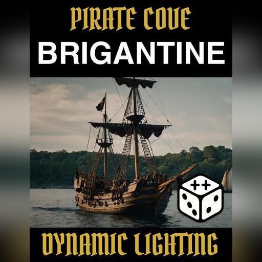 Pirate Cove: Brigantine | Dynamic Lighting 