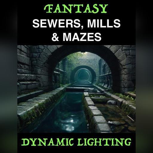 Fantasy Sewers, Mills & Mazes | Dynamic Lighting